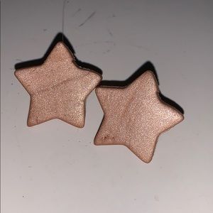 Star clay earrings